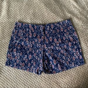 Tribal print shorts